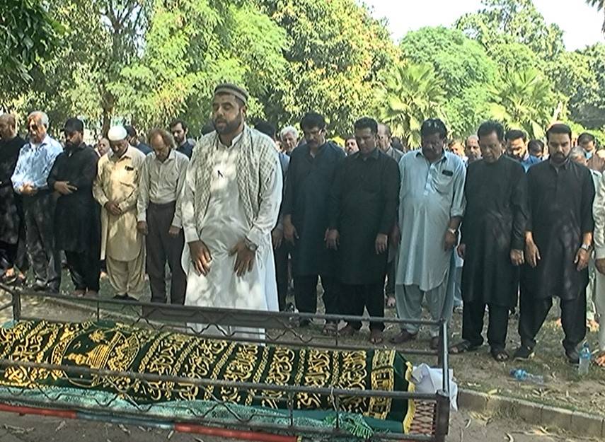 سٹی نیوز نیٹ ورک کے چیف ایڈیٹر سلیم بخاری کے چھوٹے بھائی کا جنازہ ہوگیا