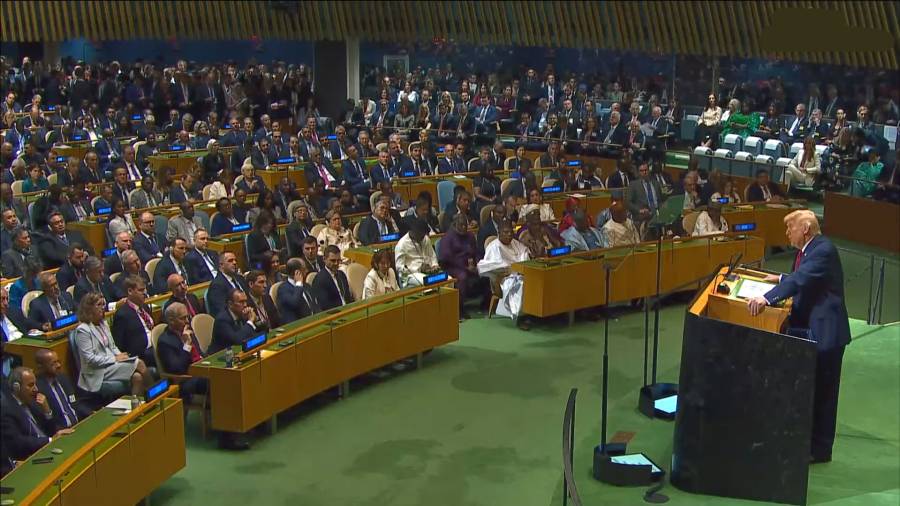  President Donal Trump, City42, General Assembly session, City42 
