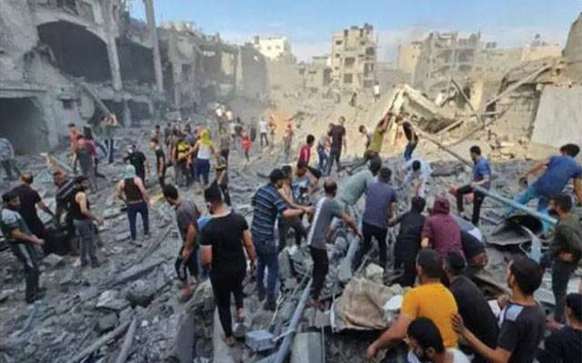 غزہ میں اسرائیلی مظالم تھم نہ سکے،حملوں میں مزید80فلسطینی شہید، درجنوں زخمی