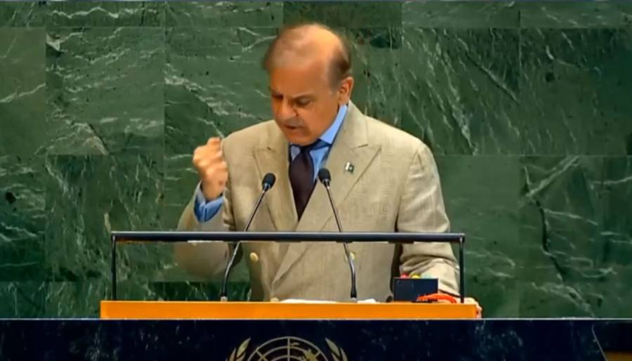 Shahbaz Sharf , General Assembly, Climate Change, Pakistan affected by Climate Change 