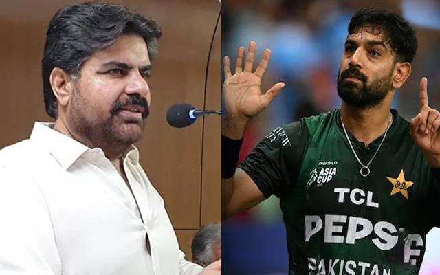 ناصر حسین شاہ نے بھی حارث رؤف کا جرمانہ اپنی جیب سے ادا کرنے کا اعلان کردیا