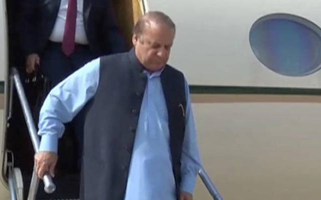  میاں نواز شریف وطن واپس پہنچ گئے 