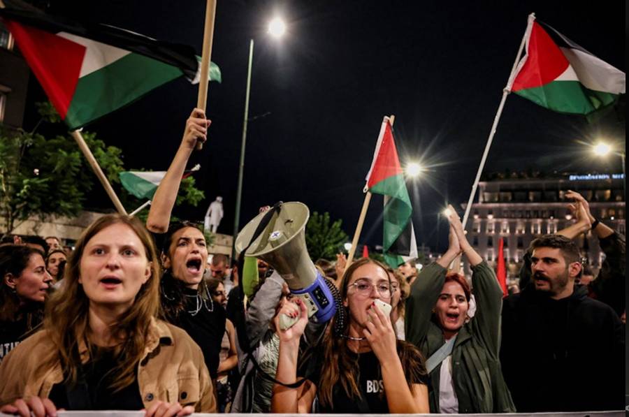 the Global Sumud flotilla، Athens, Greece , Palestine, Gaza war, Gaza barricade , Israel Hamas war, Hamas 