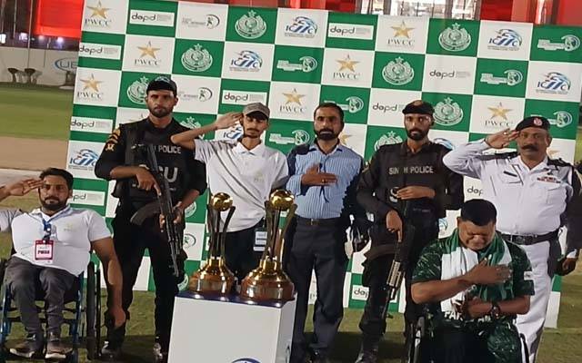 ویل چیئر ٹی ٹونٹی سیریز؛ پاکستان نے 3.1 سے جیت لی 