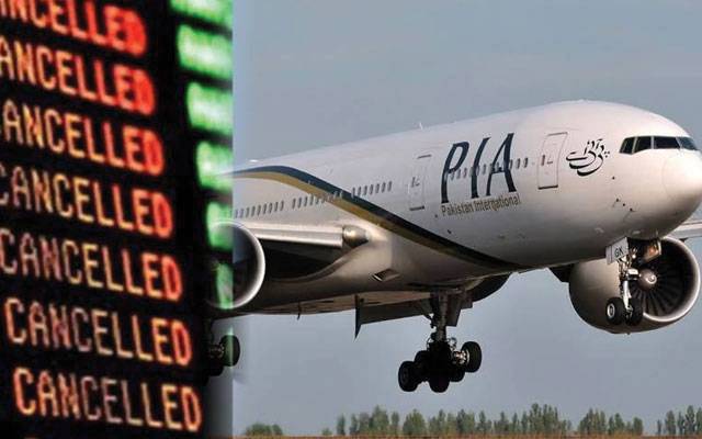 تکنیکی اور آپریشنل وجوہات ،کراچی سے روانہ ہونےوالی 10پروازیں منسوخ 