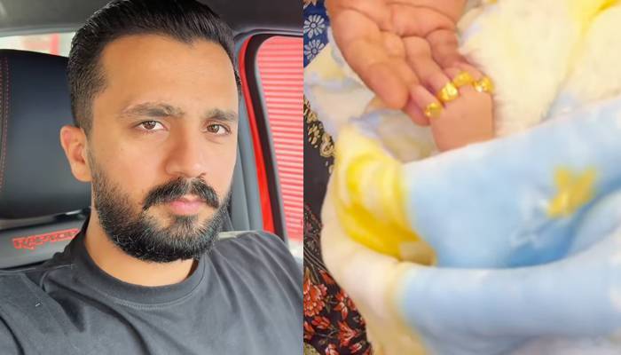 رجب بٹ کے بیٹے کی پہلی جھلک، تصویر سامنے آگئی