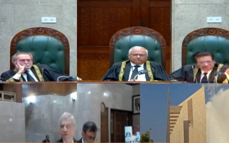 چھبیسویں آئینی ترمیم کیخلاف درخواستوں پر سماعت کی لائیو اسٹریمنگ جاری