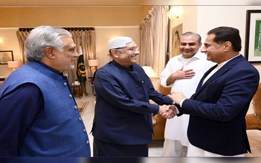  PPP-PMLN row ends, City42, Mohsin Naqvi, Ishaq Dar, Ayaz Sadiq, City42 , Nawabshah , Asif Ali Zardari 