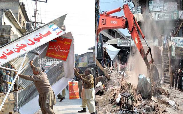 تجاوزات کے خلاف کارروائیاں: پنجاب میں 615 تجاوزات اور 1633 غیرقانونی بینرز ہٹائے گئے