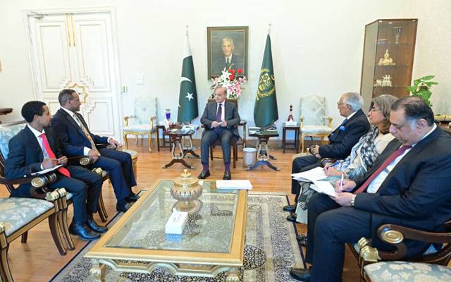 وزیراعظم سے ایتھوپیا کے پاکستان میں سفیر ڈاکٹر جمیل بیکر عبدللہ کی الوداعی ملاقات 