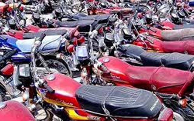 چوری شدہ موٹرسائیکلوں کے خلاف کارروائیاں؛39 موٹرسائیکلیں برآمد