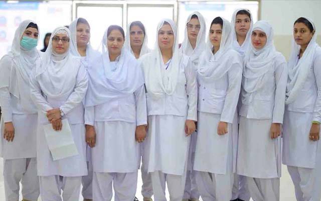  نرسنگ گریجویٹس کیلئے پیڈ انٹرن شپ کا آغاز