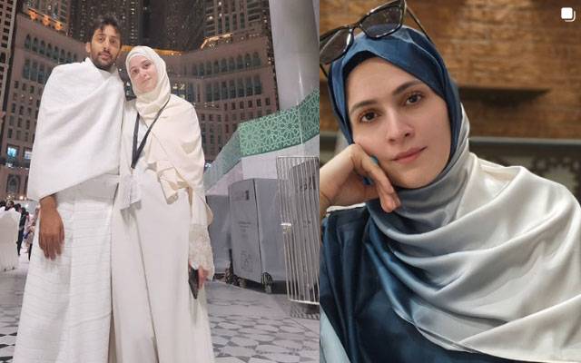 اریج فاطمہ کی کینسر سے صحتیابی کے بعد عمرے کی ادائیگی