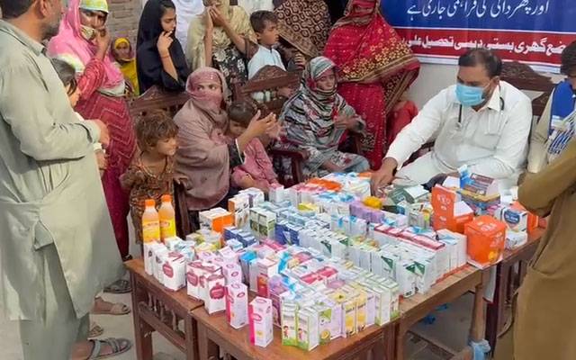 صراطِ مستقیم ویلفیئر ٹرسٹ کی سیلاب متاثرہ علاقوں میں امدادی سرگرمیاں جاری
