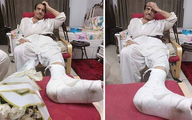 700 سے زیادہ فلموں میں اداکاری کے جوہر دکھانے والےلیجنڈری اداکار کی ٹانگ ٹوٹ گئی 