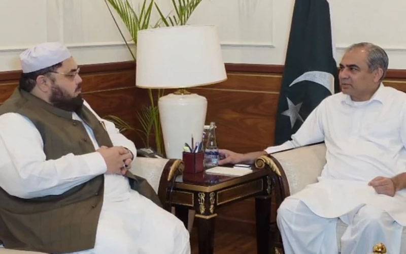 وزیر داخلہ محسن نقوی سے علامہ شاہ اویس نورانی کی ملاقات، مدارس کو بند نہ کرنے پر اتفاق 