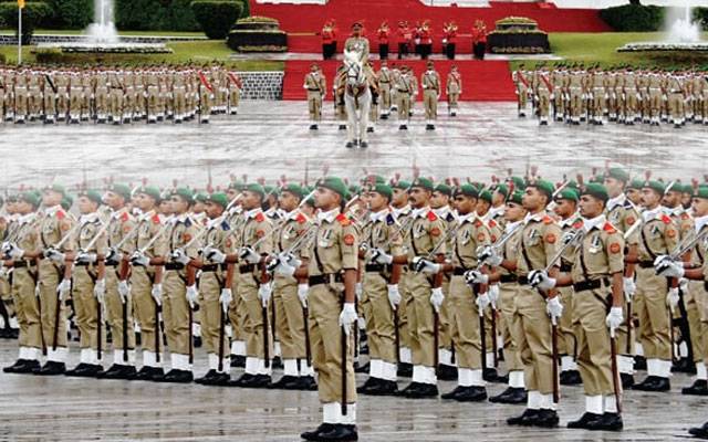 ملٹری اکیڈمی کاکول میں تربیت مکمل کرنیوالے کیڈٹس کا دفاعِ وطن کیلئے ہر قربانی دینےکے عزم کا اعادہ