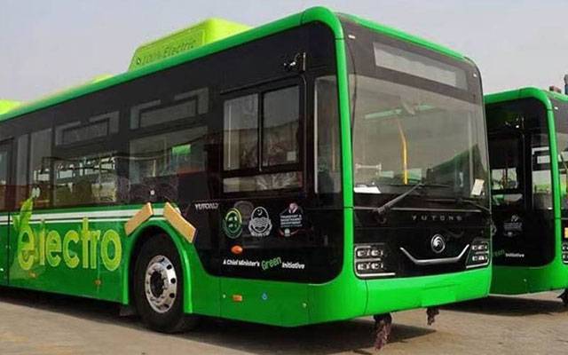 پنجاب حکومت کا ایک اور شہر میں 28 الیکٹرک بسوں کے منصوبے کا آغاز