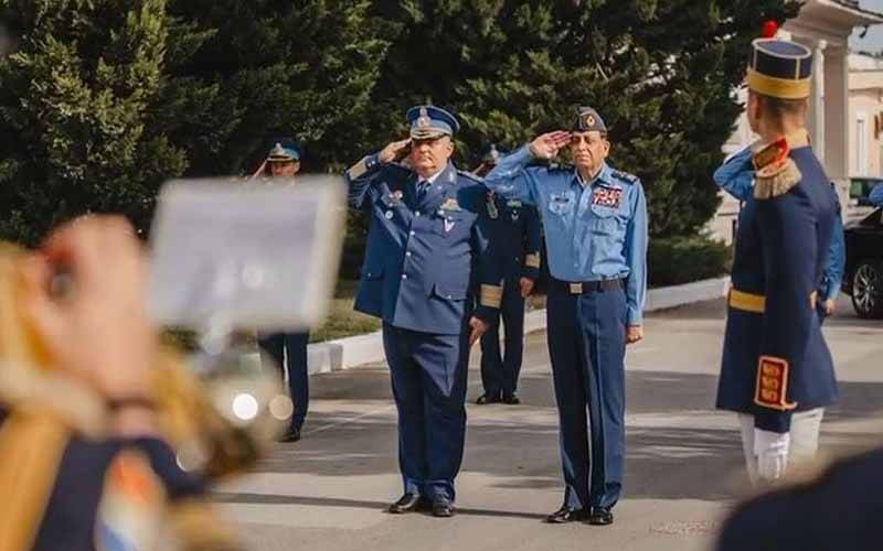 ائیر چیف مارشل ظہیر احمد بابر سدھو کا رومانیہ کا دورہ  
