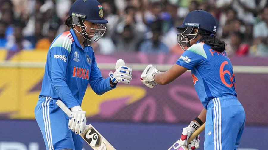 Smriti Mandhana & Pratika Rawal، ICC Women\'s Wporld Cup 2025, New Zealand Women Cricket Team, Semi Finalist 