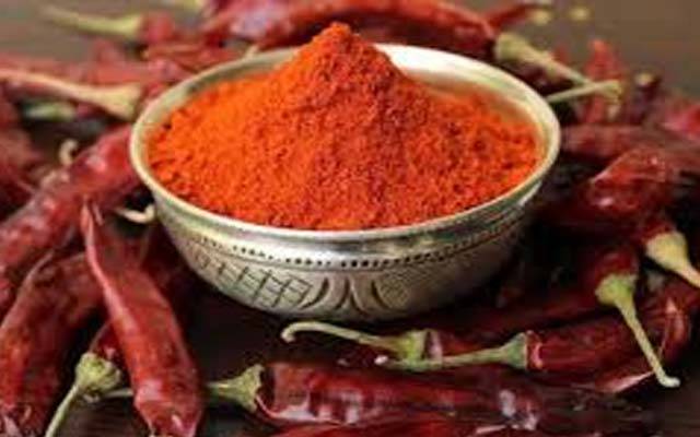 لال مرچوں کی قیمت میں بڑا اضافہ 