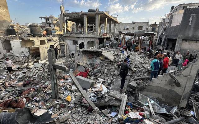 غزہ میں نیتن یاہو کے حکم پر حملوں کی نئی لہر، 15 فلسطینی شہید، 50 زخمی