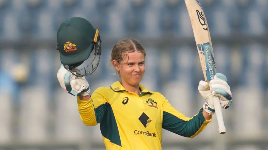 Phoebe Litchfield century , ICC Women's World Cup, Australia vs India, Semi Final Match, City42 , Women's cricket 