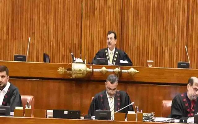 27ویں آئینی ترمیم سینیٹ میں پیش ، قائمہ کمیٹی برائے قانون و انصاف کے حوالے
