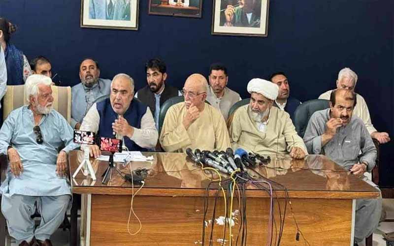 اپوزیشن اتحاد کا 27 ویں ترمیم کیخلاف تحریک چلانے اور پارلیمنٹ نہ چلنے دینے کا اعلان 