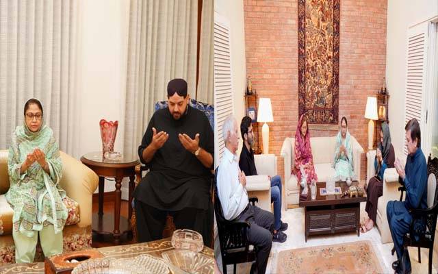  فریال تالپور کی آغا سراج درانی  مرحوم اورسابق وزیراعلیٰ آفتاب شعبان میرانی مرحوم کے گھر آمد؛ لواحقین سے تعزیت