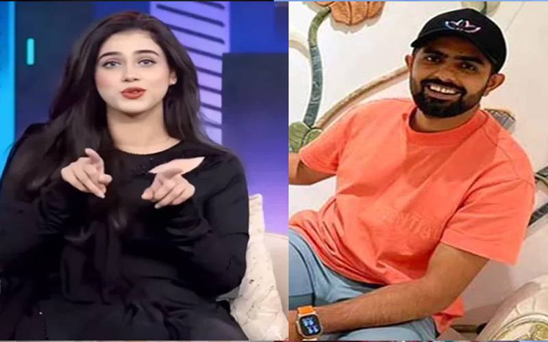 ٹک ٹاکر علینہ عامر کا بابر اعظم کو شادی سے متعلق مشورہ