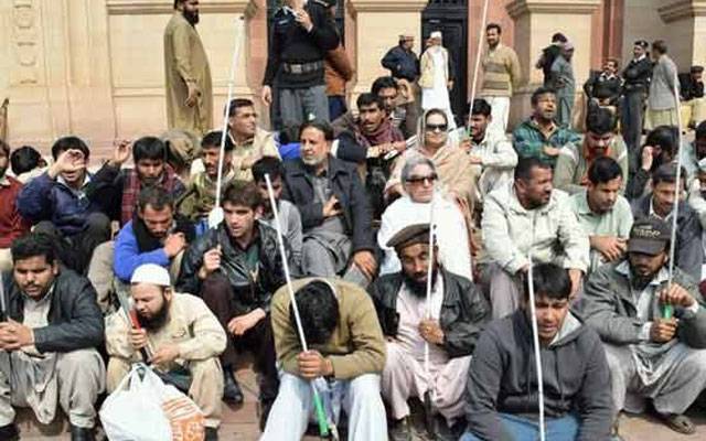 نابینا افراد کے مطالبات پر سیکرٹری سوشل ویلفیئر کا موقف