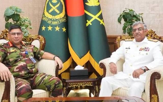 ایڈمرل نوید اشرف کا بنگلہ دیش کا سرکاری دورہ، اعلیٰ عسکری قیادت سے ملاقاتیں