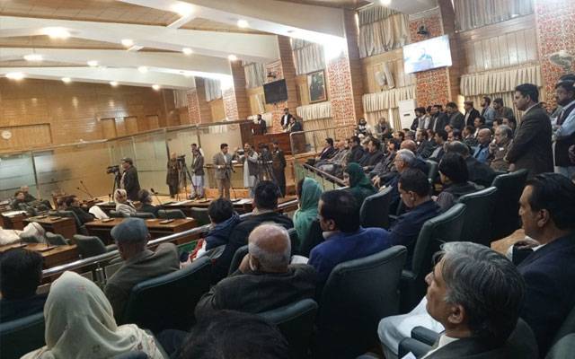 وزیر اعظم آزاد کشمیر کیخلاف تحریک عدم اعتماد قانون ساز اسمبلی میں پیش