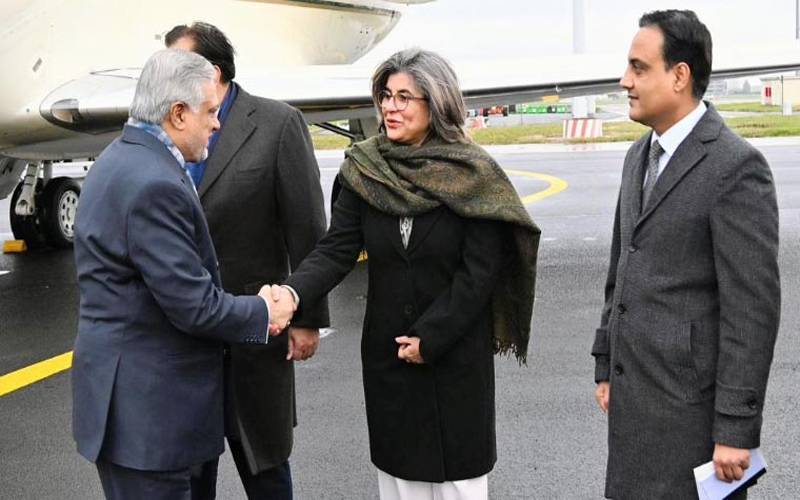 نائب وزیراعظم اسحاق ڈار 3 روزہ سرکاری دورے پر برسلز پہنچ گئے  