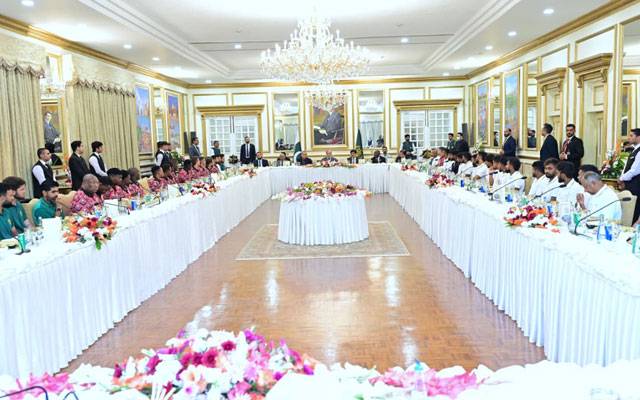 وزیراعظم ہاؤس میں پاکستان، سری لنکا اور زمبابوے کی کرکٹ ٹیموں کے اعزاز میں ظہرانہ