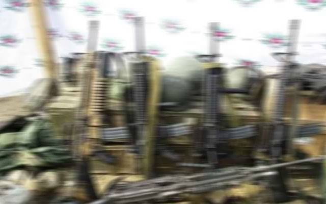 خیبر پختونخوا میں کامیاب کارروائیاں؛ دہشتگردوں سے امریکی اور نیٹو افواج کا استعمال شدہ اسلحہ برآمد