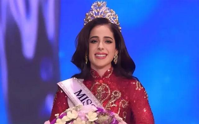 میکسیکو کی فاطمہ بوش نے مس یونیورس 2025 کا ٹائٹل اپنے نام کر لیا