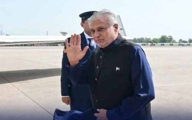 اسحاق ڈار کا دورہ بیلجیئم مکمل ،برسلز سے وطن واپس روانہ