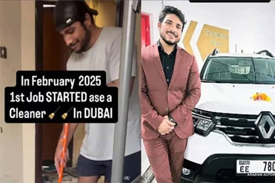 خاکروب کا کام کرتے ہوئے صرف 8 ماہ میں لگژری کار خرید لی