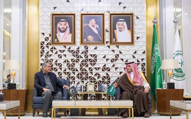 وزیر داخلہ محسن نقوی سعودی عرب پہنچ گئے ؛ سعودی ہم منصب سے ملاقات