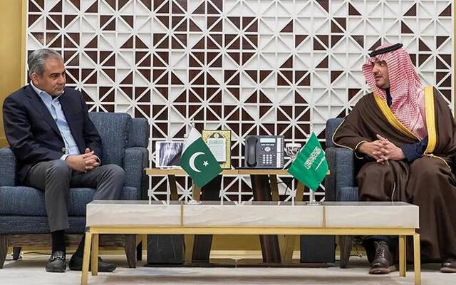 محسن نقوی کی سعودی ہم منصب شہزادہ عبدالعزیز بن سعود بن نائف سے اہم ملاقات