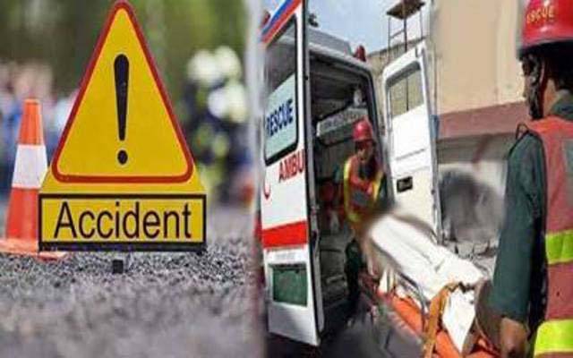 ریت سےبھری ٹریکٹرٹرالی کی موٹرسائیکل کوٹکر ;2 افراد جاں بحق