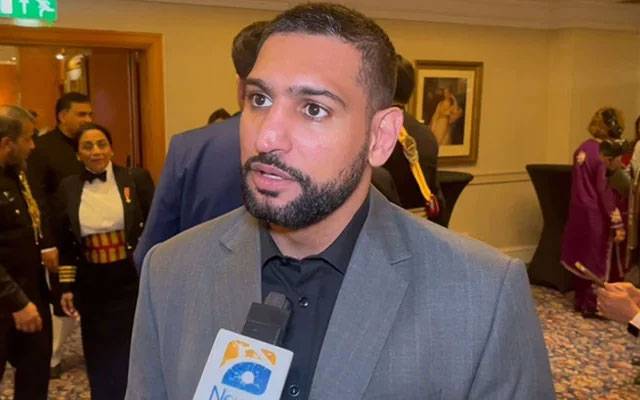  پاکستان میں انتہائی ٹیلنٹڈ باکسرز ہیں: عامر خان