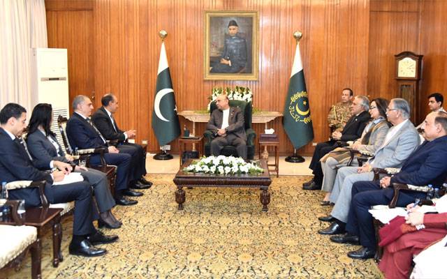 صدرِ مملکت سے مصر کے وزیرِ خارجہ کی ملاقات، خطے کی مجموعی صورتحال پر تبالۂ خیال