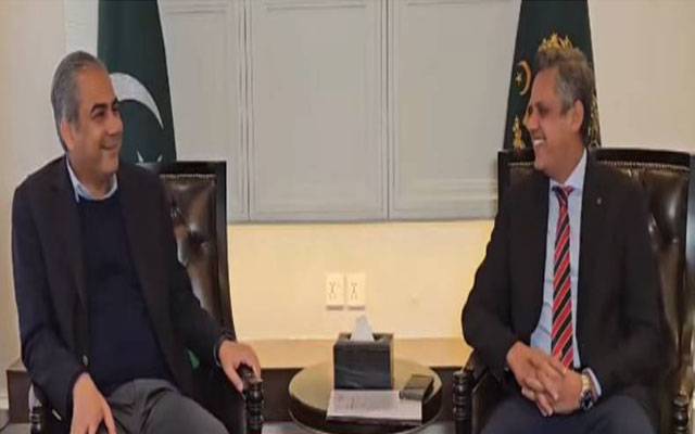 وفاقی وزیرِ داخلہ محسن نقوی کی صوبائی وزیرِ ٹرانسپورٹ سے ملاقات