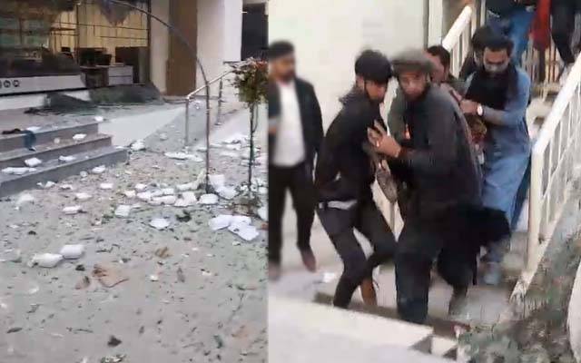نمل یونیورسٹی میں دھماکہ؛ سٹوڈنٹس میں بھگدڑ