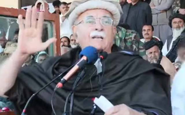امن اور انصاف ایک ساتھ جڑے ہیں، جنگ پاگلوں کا کام ہے;محمود خان اچکزئی