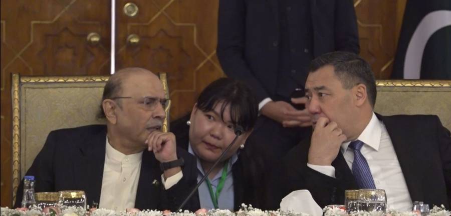 پاکستان اور کرغزستان کے درمیان مضبوط تعلقات پر نظریں مرکوز،، دونوں صدور  کی ملاقات میں قربت بڑھانے کا عزم