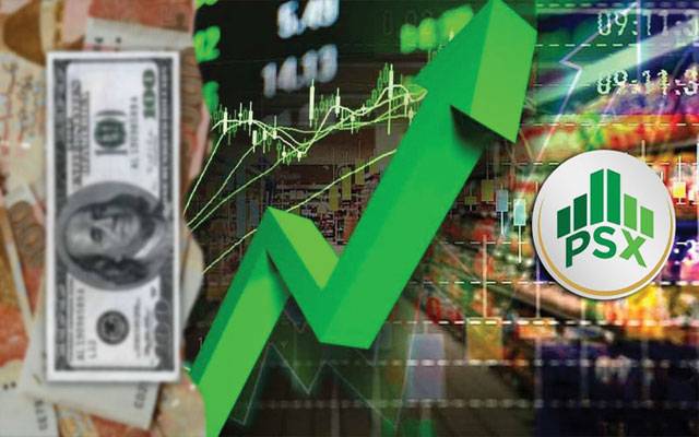 سٹاک مارکیٹ میں تیزی کا رجحان، ڈالر کی قیمت میں کمی 